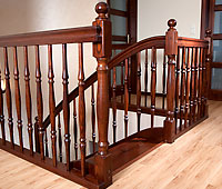 Stairs with one bent stringer ENERGY solutions