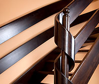 Stringer stairs, railing: bands ENERGY solutions